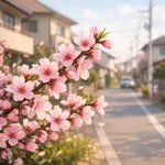 桃の花